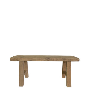 reclaimed elm bench seat small