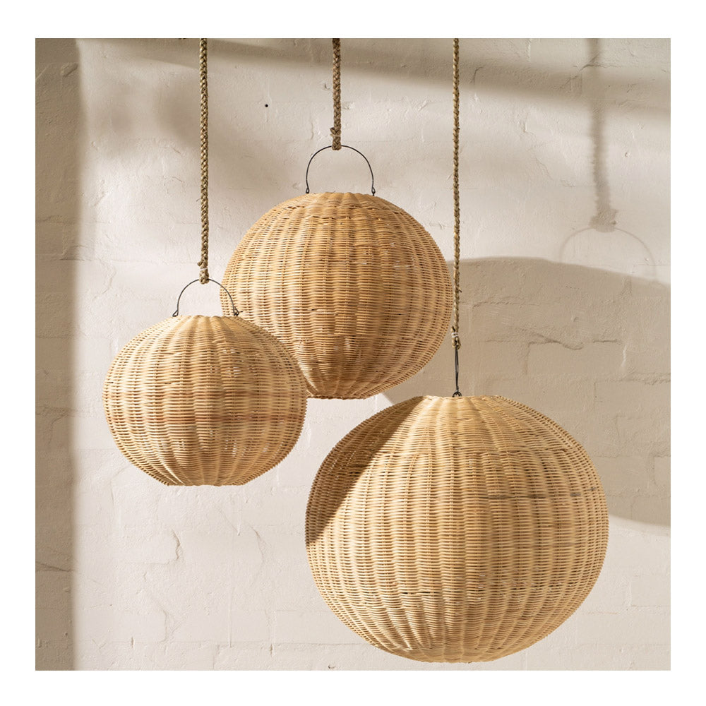 eridian woven ball pendant large