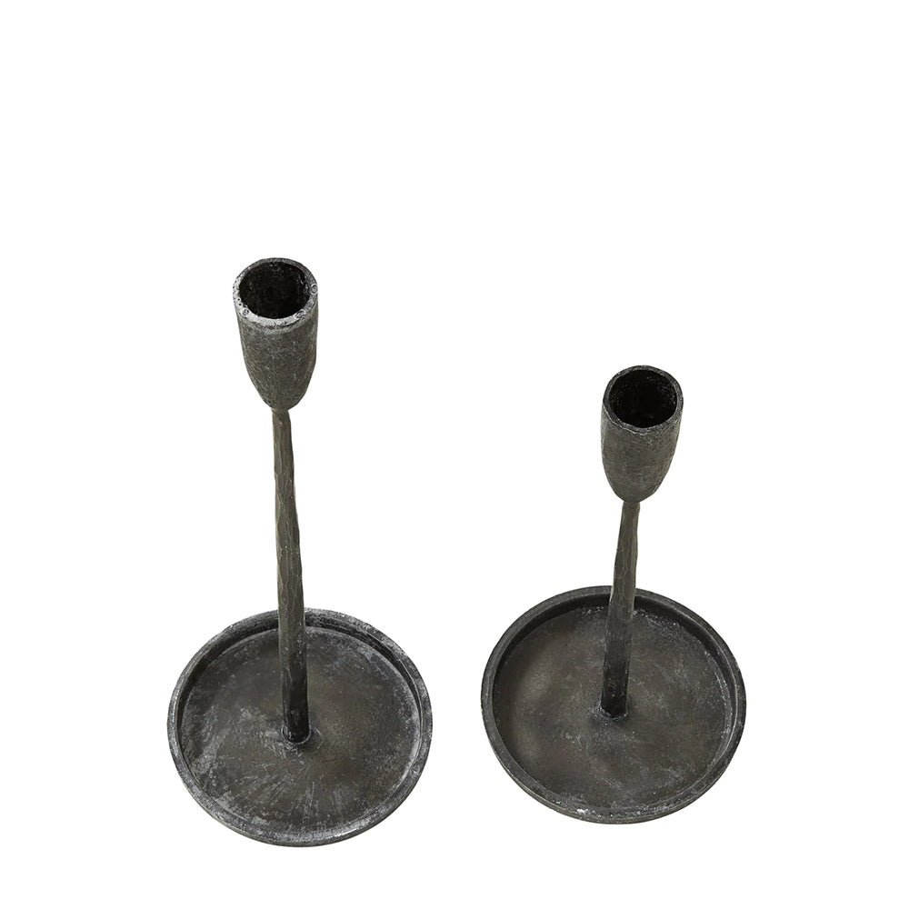 ferro candle holder-set of 2