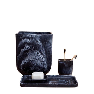 flow resin tray ash black