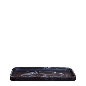 flow resin tray ash black