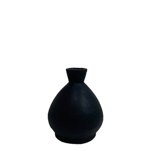 forme vase large black