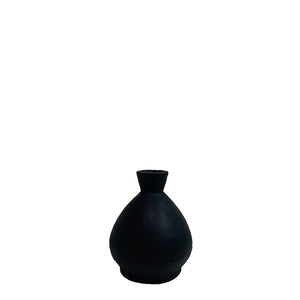 forme vase small black