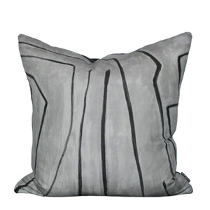 graffito graphite cushion large