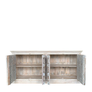 indian whitewashed cabinet