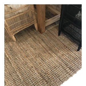 jute rug natural large