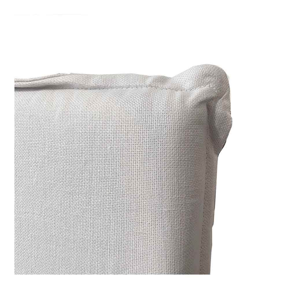 white linen bedhead double