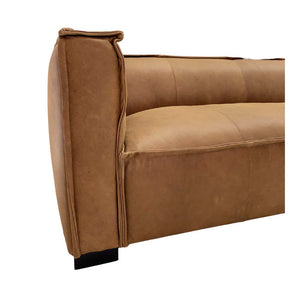 lola sofa tan leather - PREORDER MAR