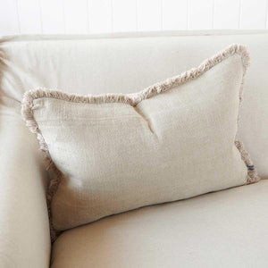 luca cushion rectangle natural