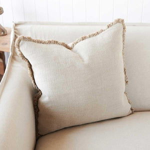 luca cushion small natural