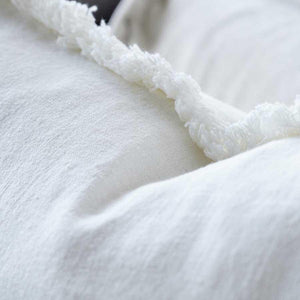 luca cushion large white