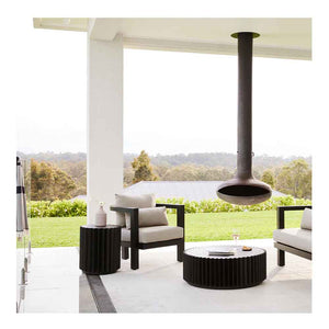 mesa recycled timber side table
