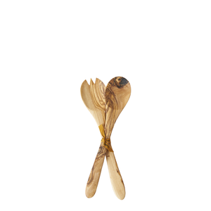 olive wood - salad servers