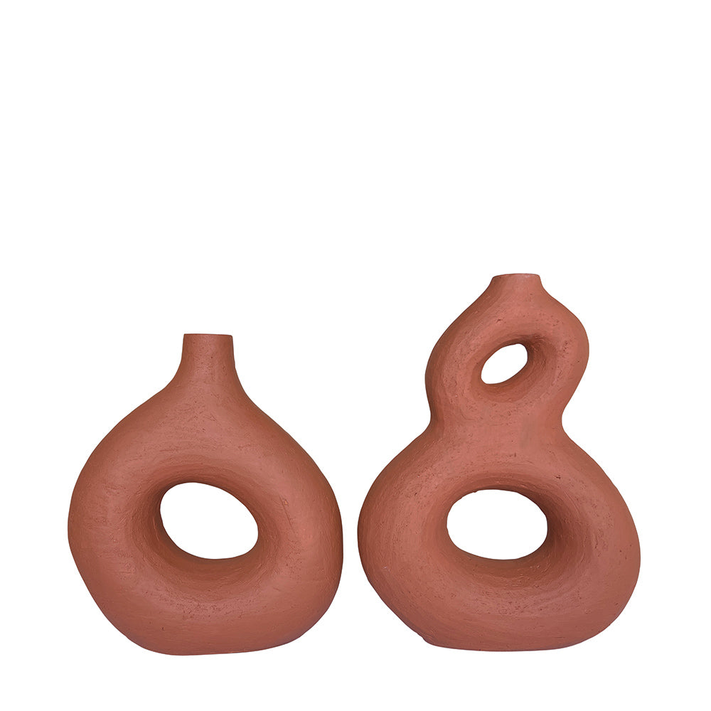 chicago vase terracotta