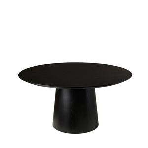 pippa dining table black small