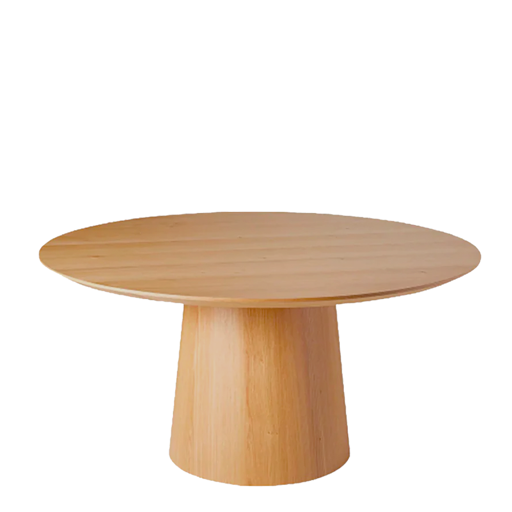 pippa round dining table natural - PREORDER