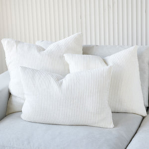 rafflad cushion rectangle ivory