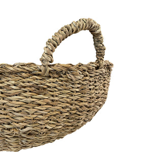 sea grass bowl basket large