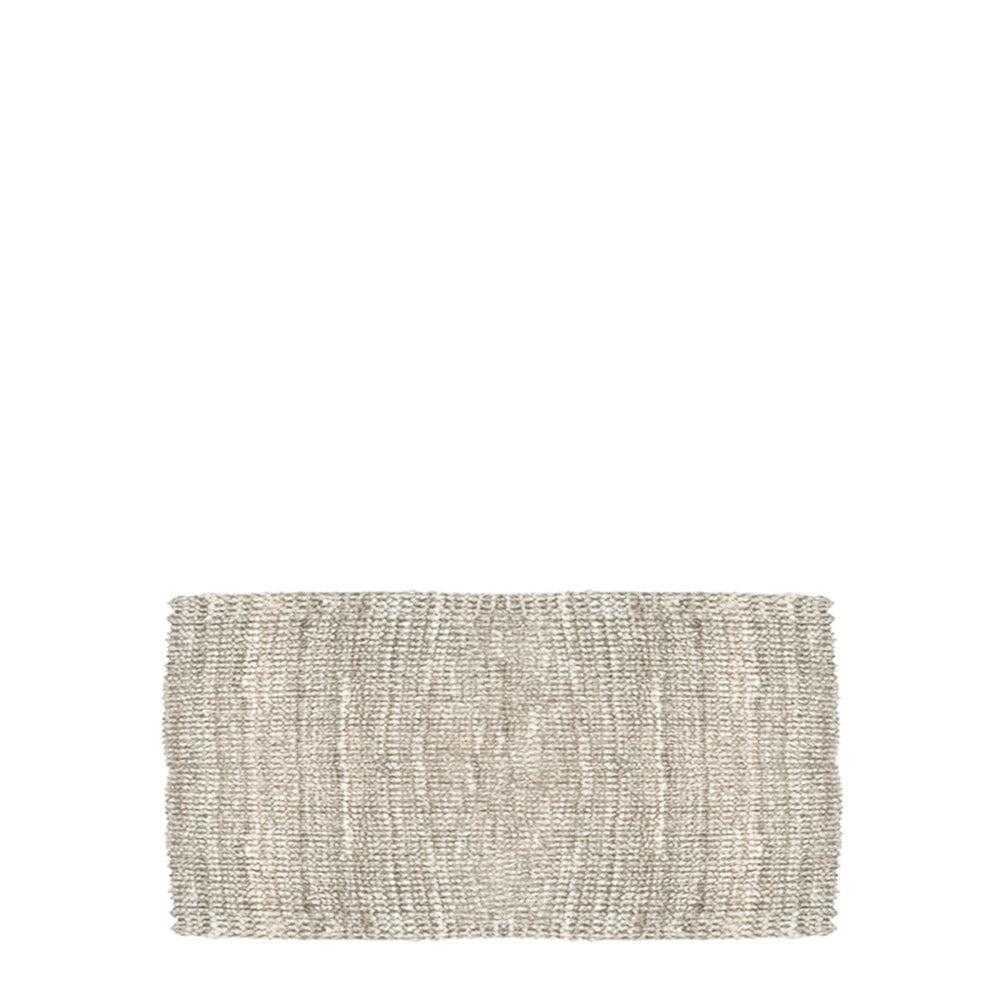jute doormat whitewash small