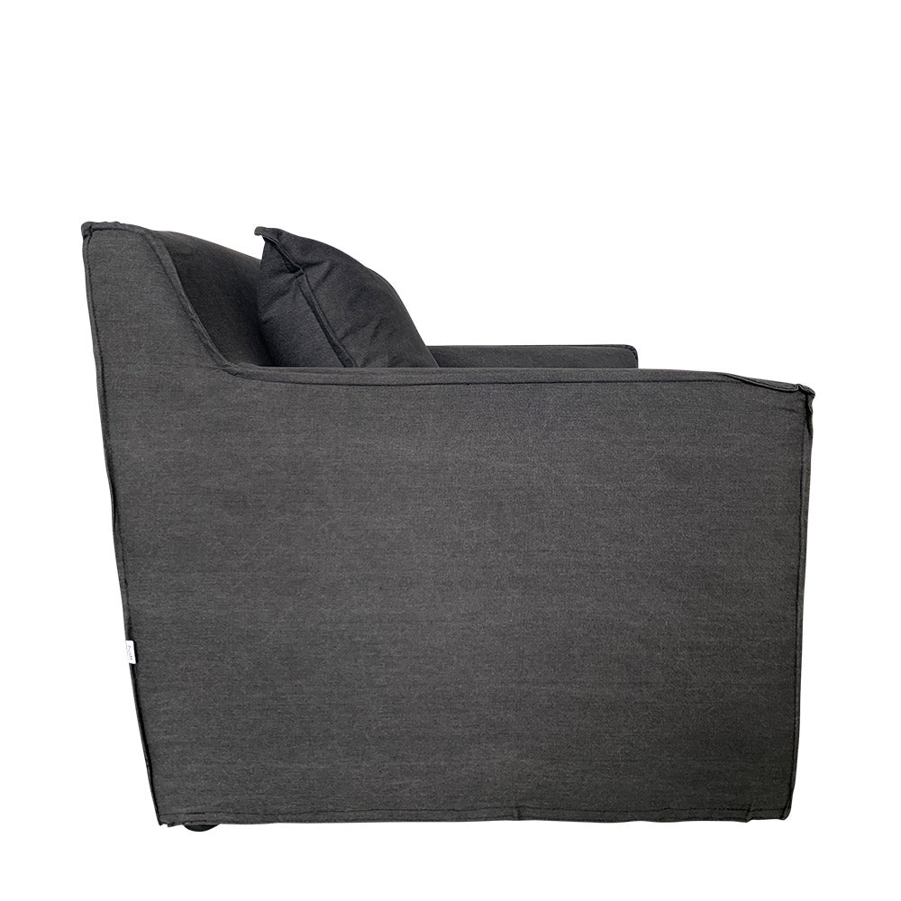 soho chair graphite with removable cover