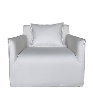 soho chair white with removable cover