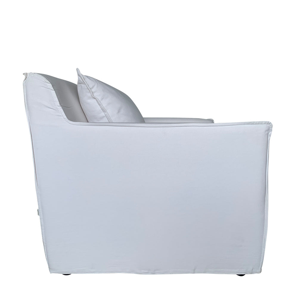 soho chair white with removable cover
