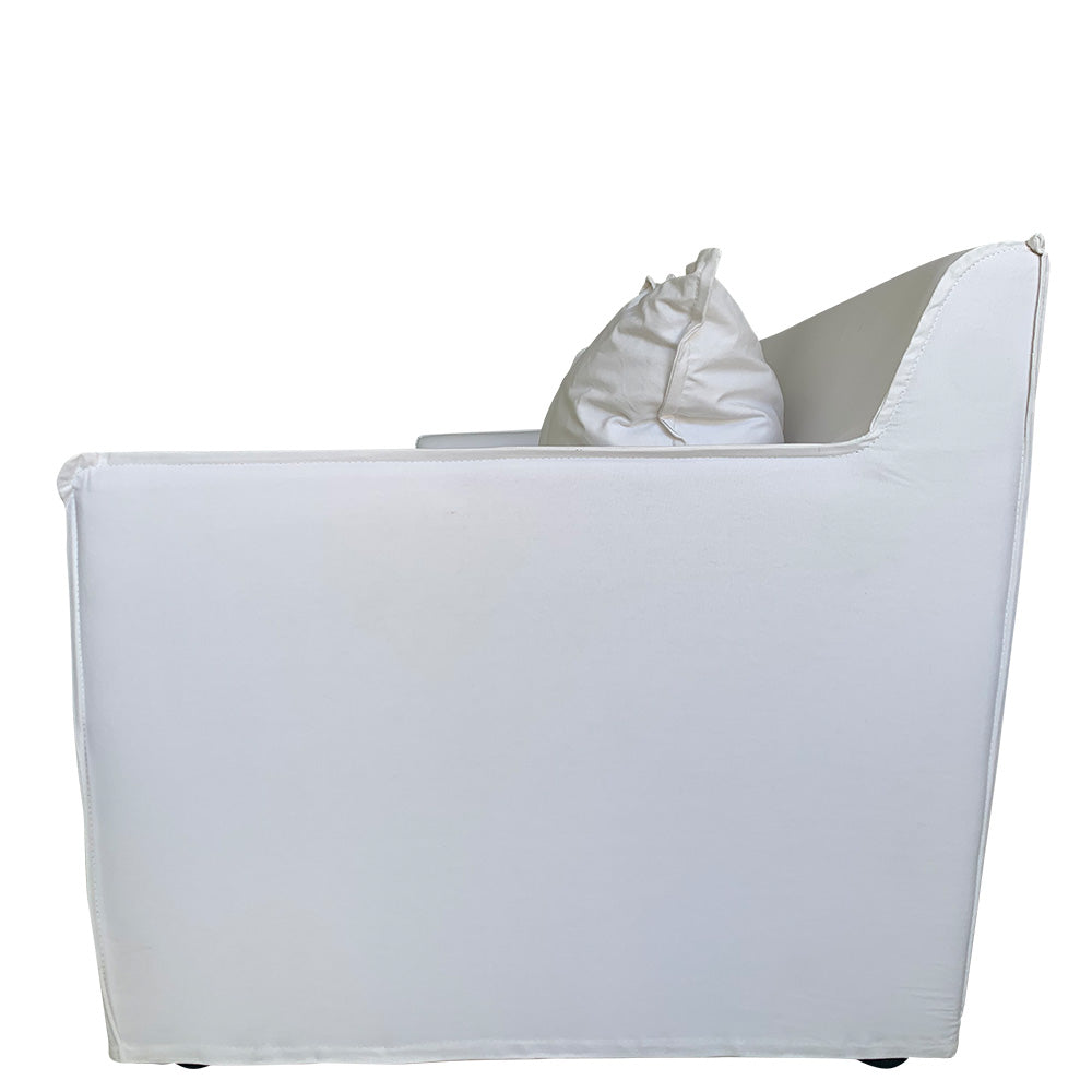 soho sofa white with removable cover